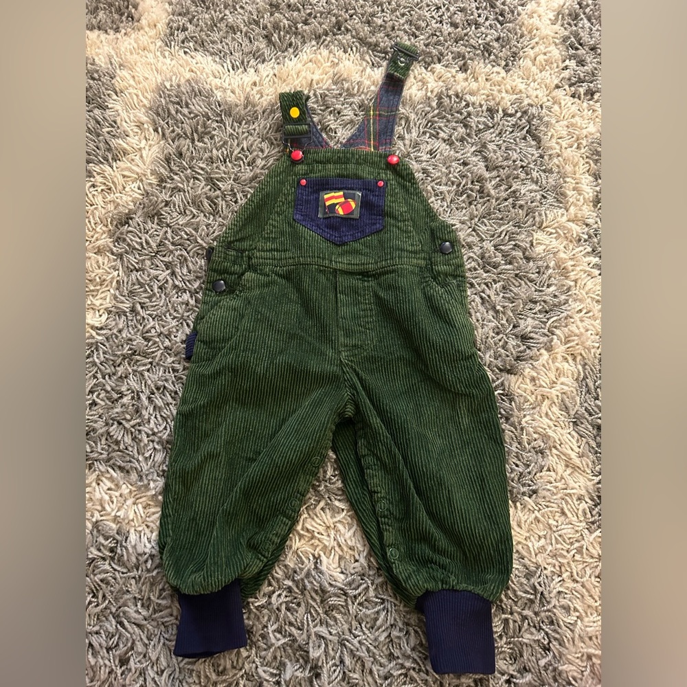 Vintage Gymboree Green Overalls